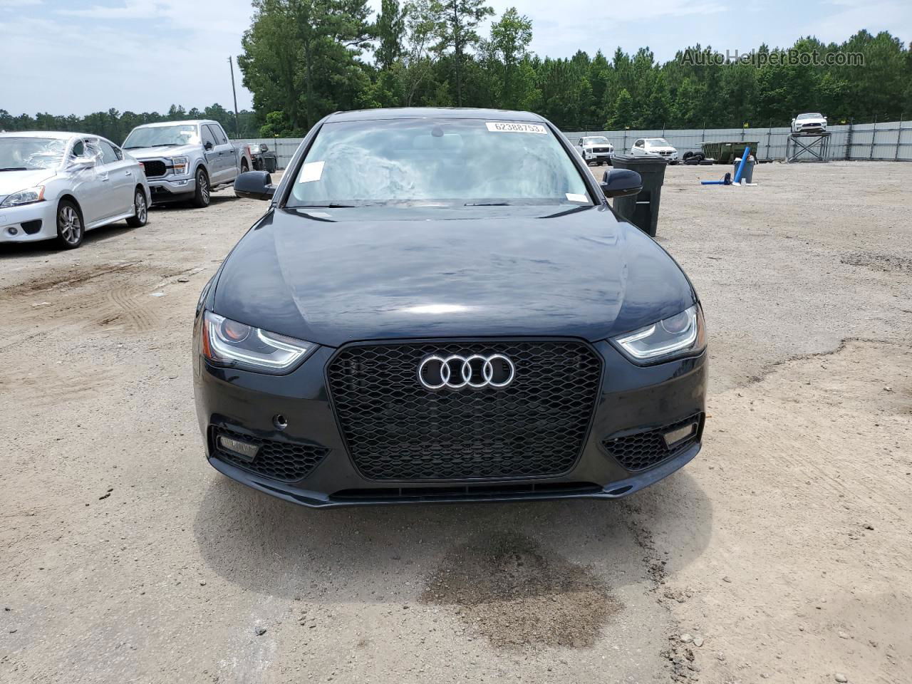 2014 Audi A4 Premium Черный vin: WAUBFAFL6EN023532