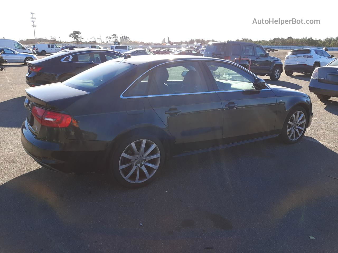 2014 Audi A4 Premium Black vin: WAUBFAFL6EN031906