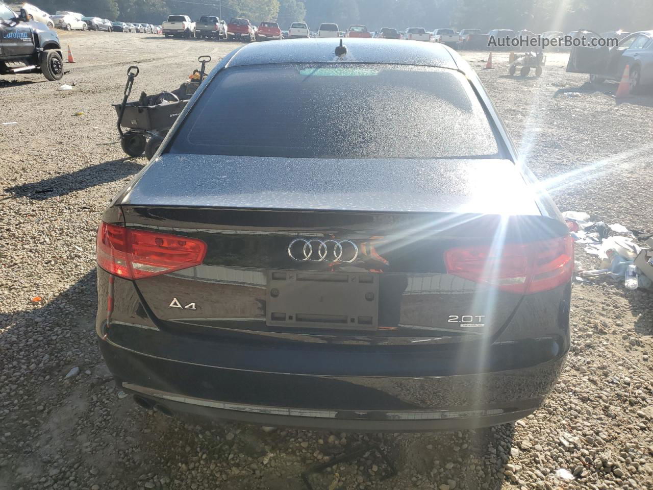 2014 Audi A4 Premium Black vin: WAUBFAFL7EA122822