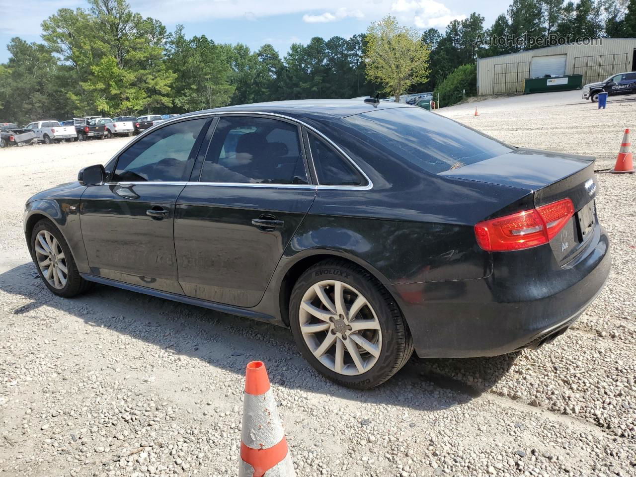 2014 Audi A4 Premium Black vin: WAUBFAFL7EN007808