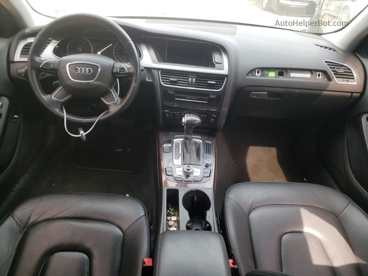 2014 Audi A4 Premium Черный vin: WAUBFAFL7EN016136