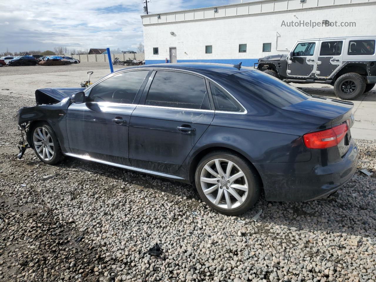 2014 Audi A4 Premium Blue vin: WAUBFAFL7EN025502