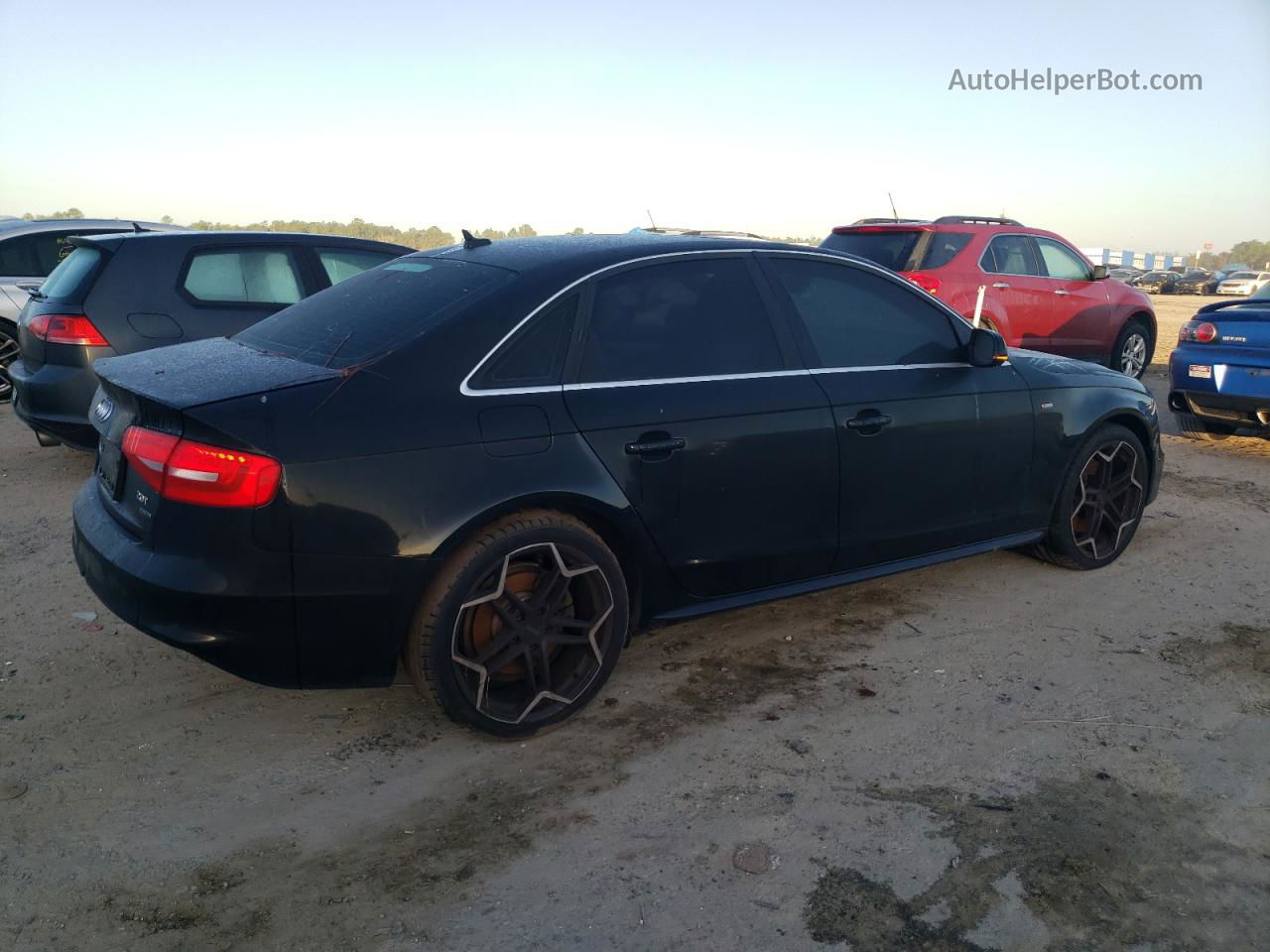 2016 Audi A4 Premium S-line Black vin: WAUBFAFL7GN009772