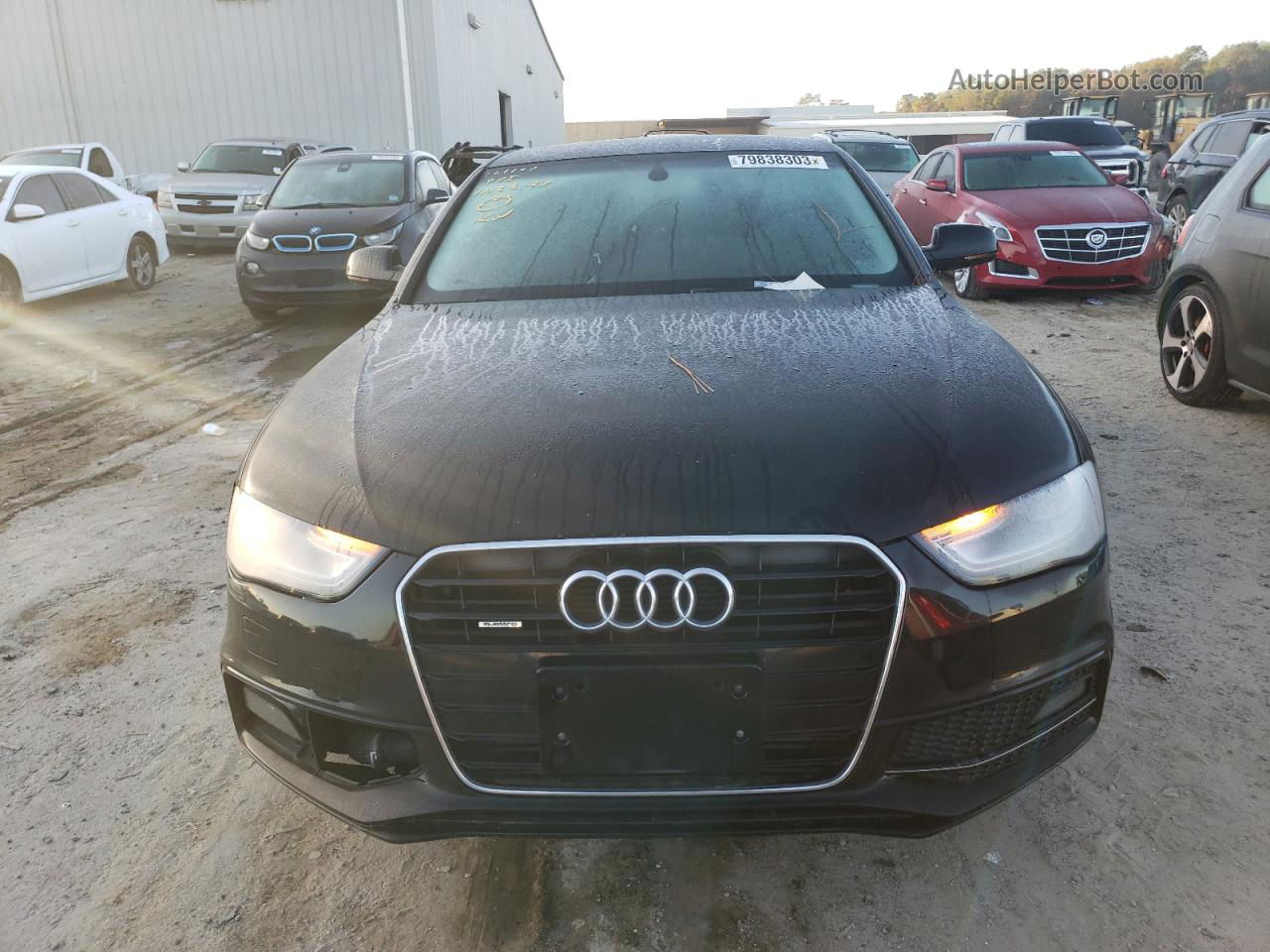 2016 Audi A4 Premium S-line Black vin: WAUBFAFL7GN009772