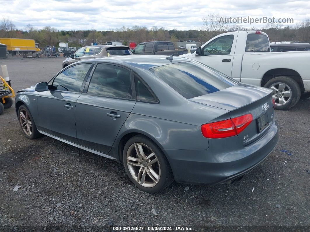 2016 Audi A4 2.0t Premium Gray vin: WAUBFAFL7GN016480