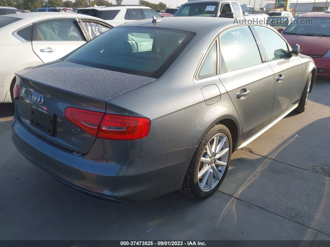 2016 Audi A4 Premium Gray vin: WAUBFAFL7GN018083