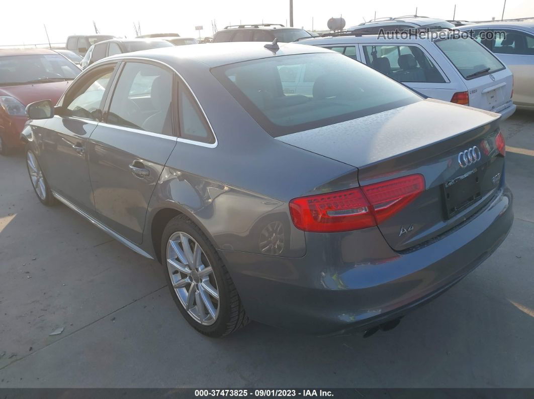 2016 Audi A4 Premium Gray vin: WAUBFAFL7GN018083