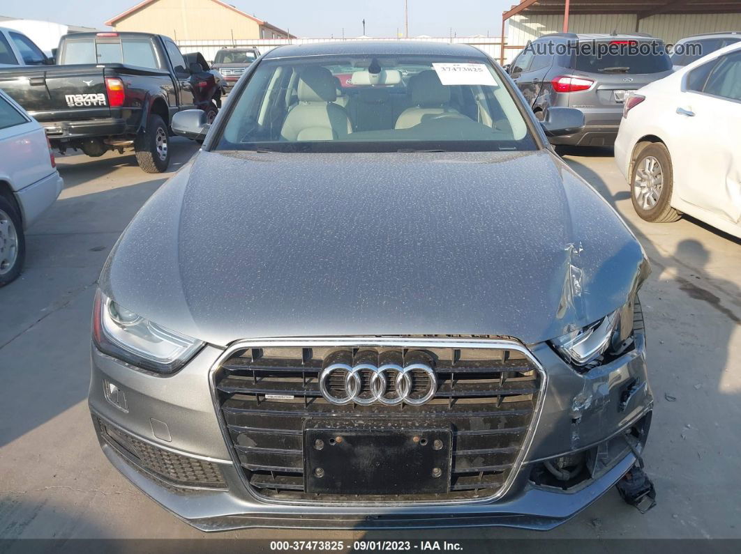 2016 Audi A4 Premium Gray vin: WAUBFAFL7GN018083