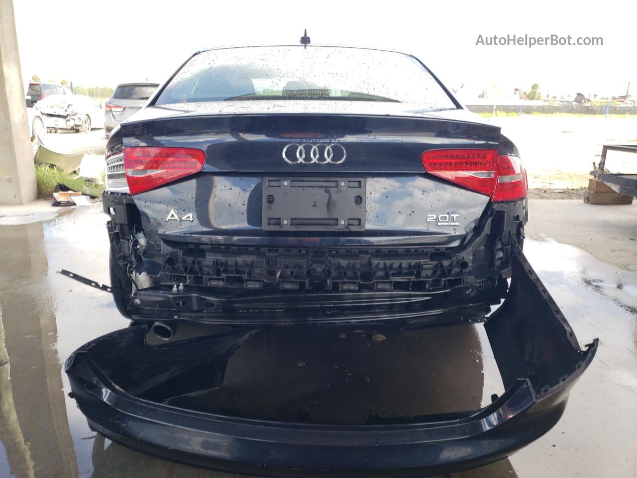 2013 Audi A4 Premium Blue vin: WAUBFAFL8DN031713