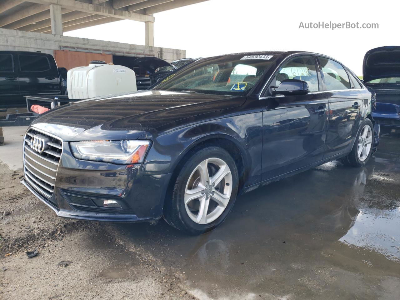 2013 Audi A4 Premium Blue vin: WAUBFAFL8DN031713