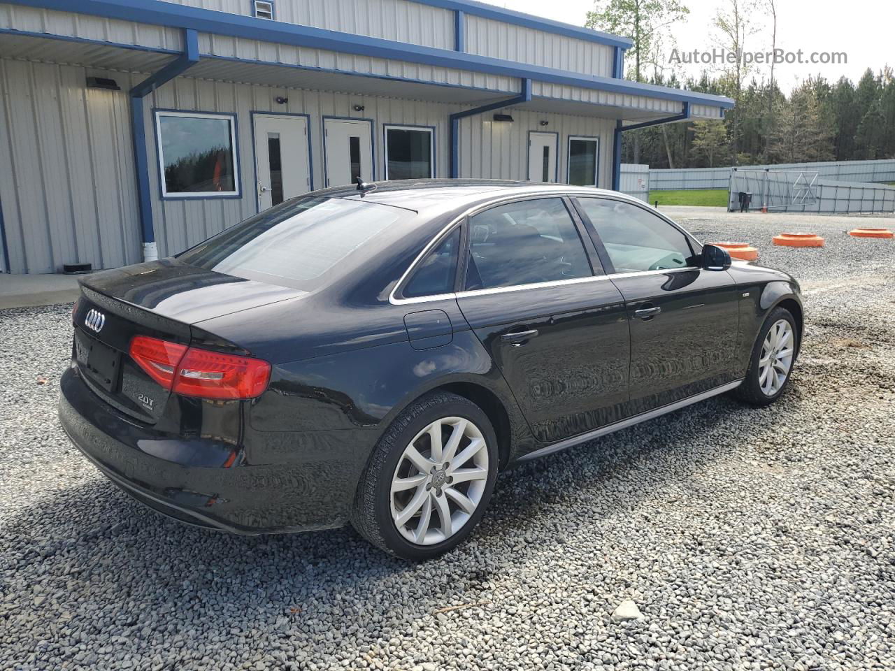 2014 Audi A4 Premium Black vin: WAUBFAFL8EN019336