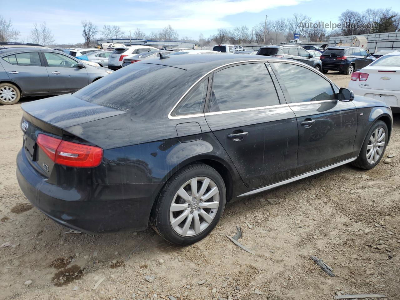 2016 Audi A4 Premium S-line Black vin: WAUBFAFL8GA003020