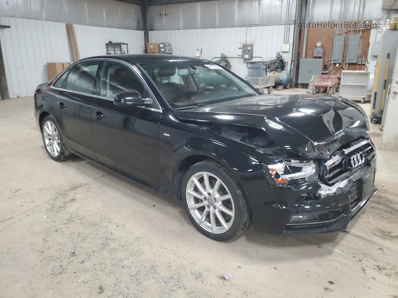 2016 Audi A4 Premium S-line Black vin: WAUBFAFL8GN007691