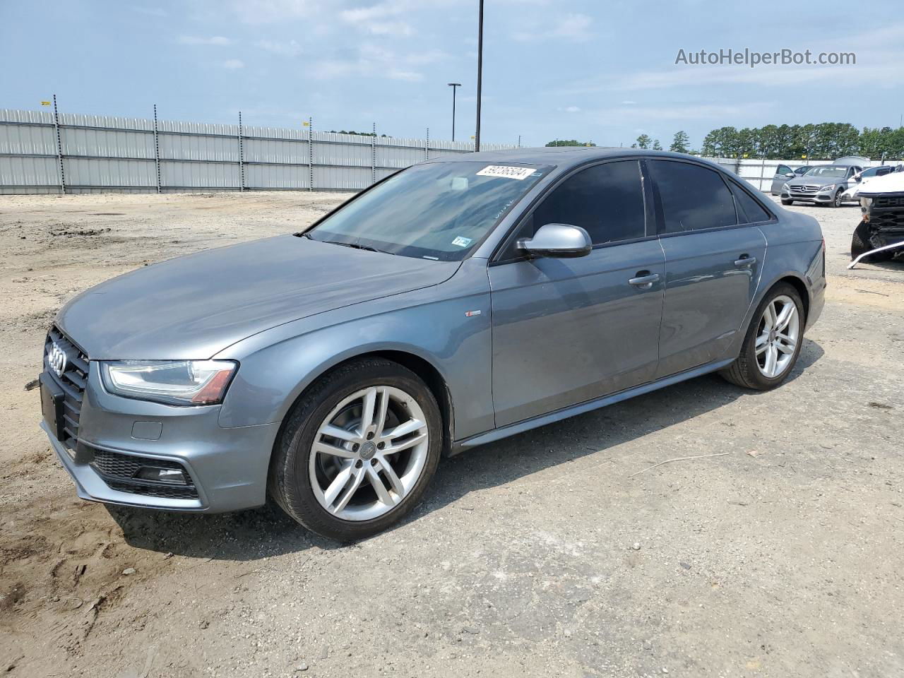 2016 Audi A4 Premium S-line Бирюзовый vin: WAUBFAFL8GN012342