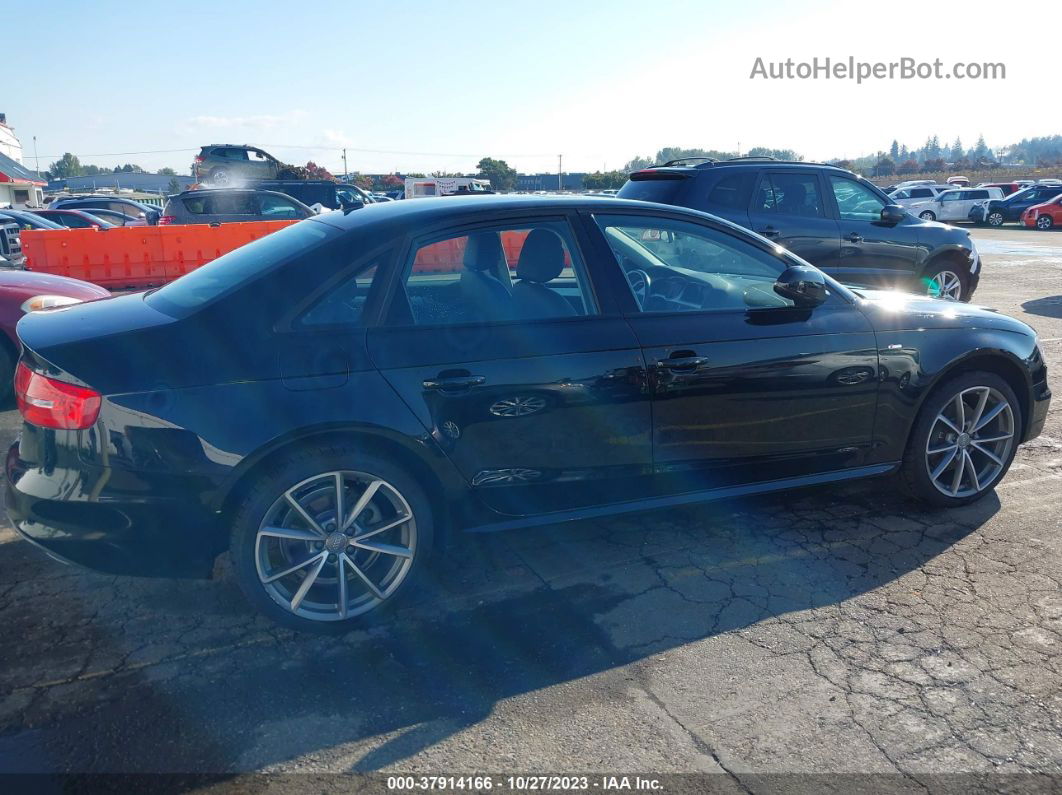 2016 Audi A4 Premium Black vin: WAUBFAFL8GN013765