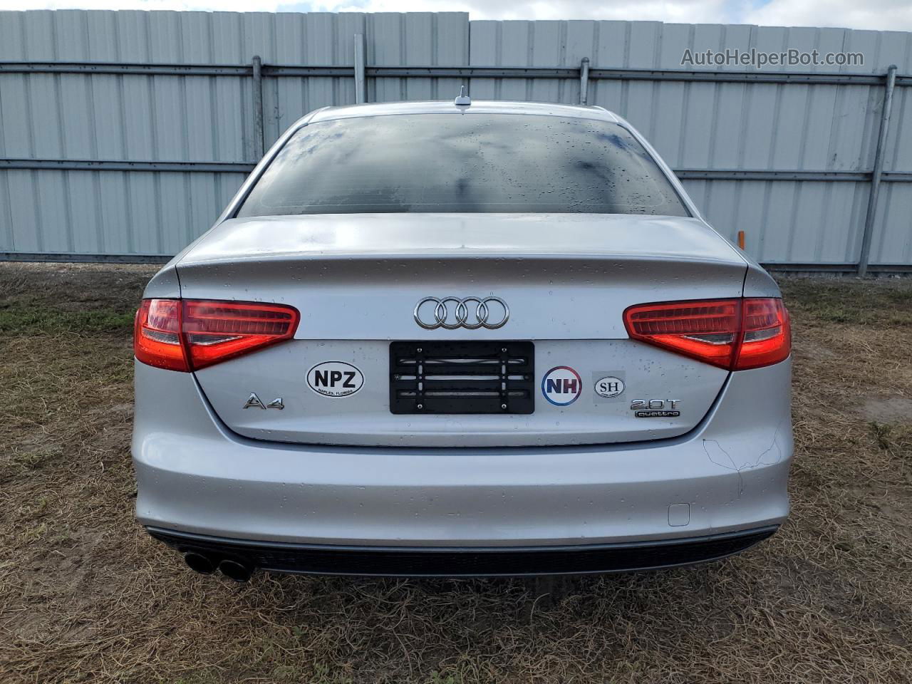 2016 Audi A4 Premium S-line Silver vin: WAUBFAFL8GN018190