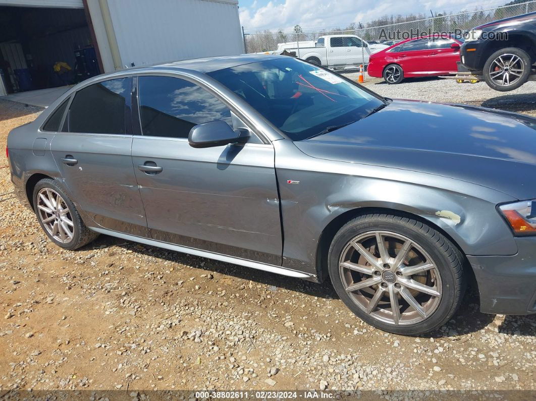 2016 Audi A4 2.0t Premium Gray vin: WAUBFAFL8GN018223