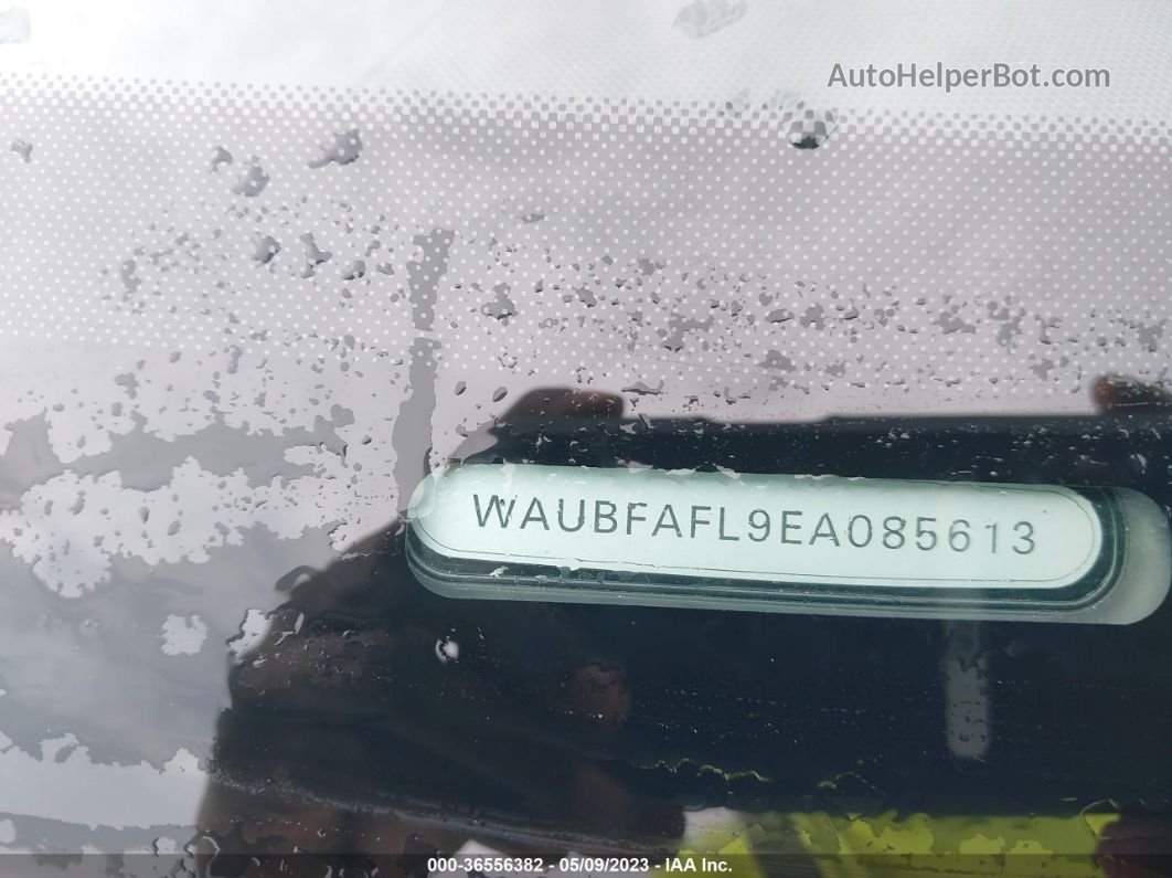 2014 Audi A4 Premium White vin: WAUBFAFL9EA085613