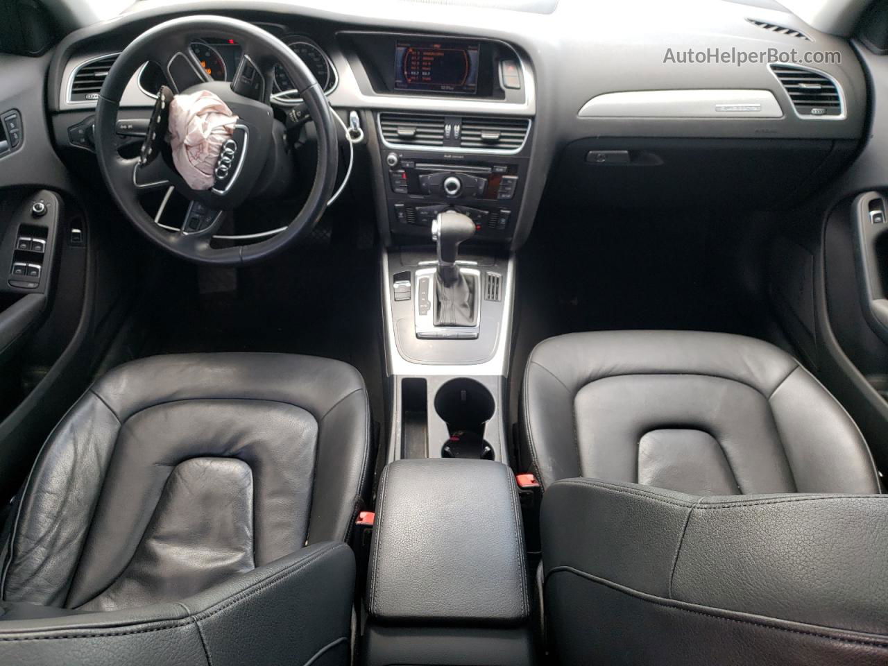 2014 Audi A4 Premium Черный vin: WAUBFAFL9EN002447