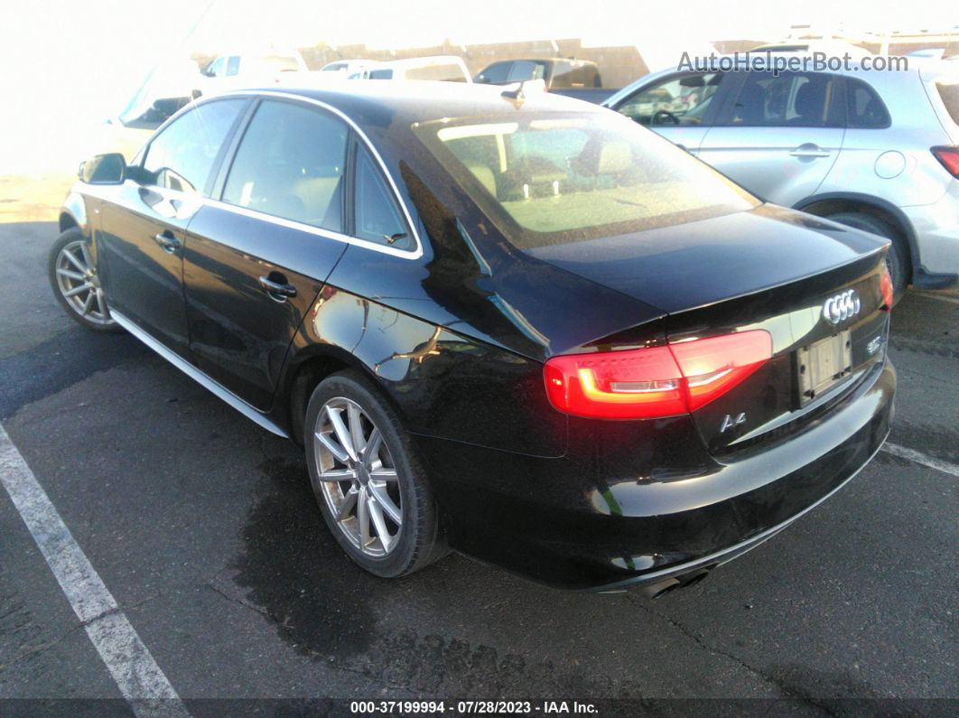 2016 Audi A4 Premium Black vin: WAUBFAFL9GN005061