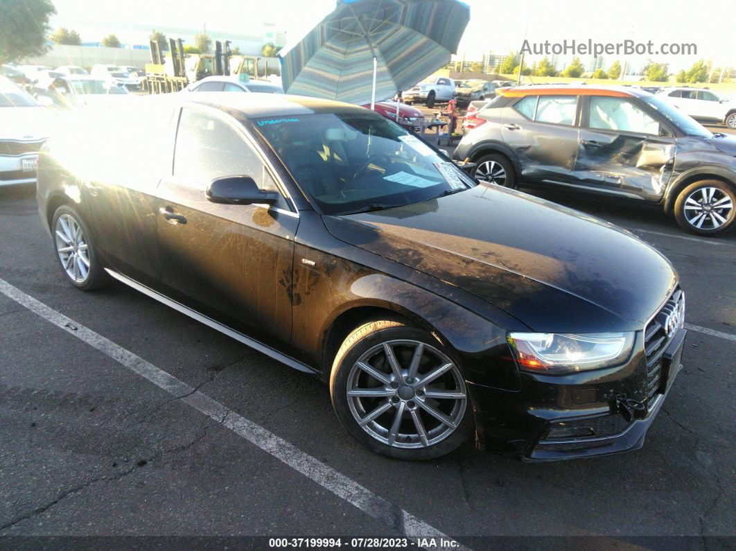 2016 Audi A4 Premium Black vin: WAUBFAFL9GN005061