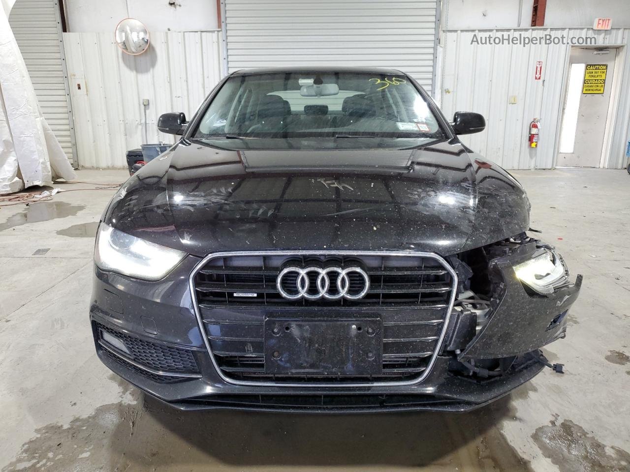 2016 Audi A4 Premium S-line Black vin: WAUBFAFL9GN010065