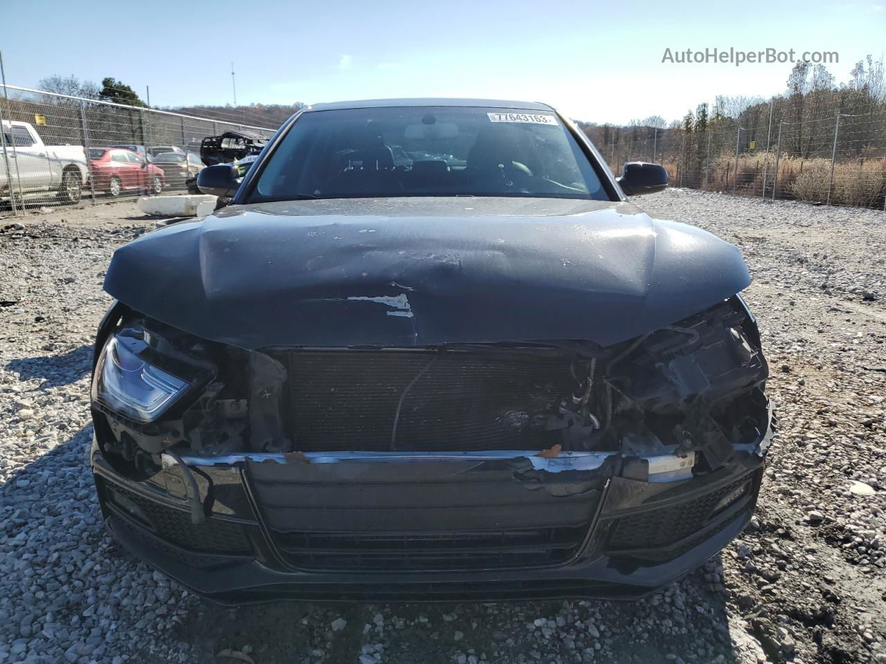 2016 Audi A4 Premium S-line Black vin: WAUBFAFL9GN012480