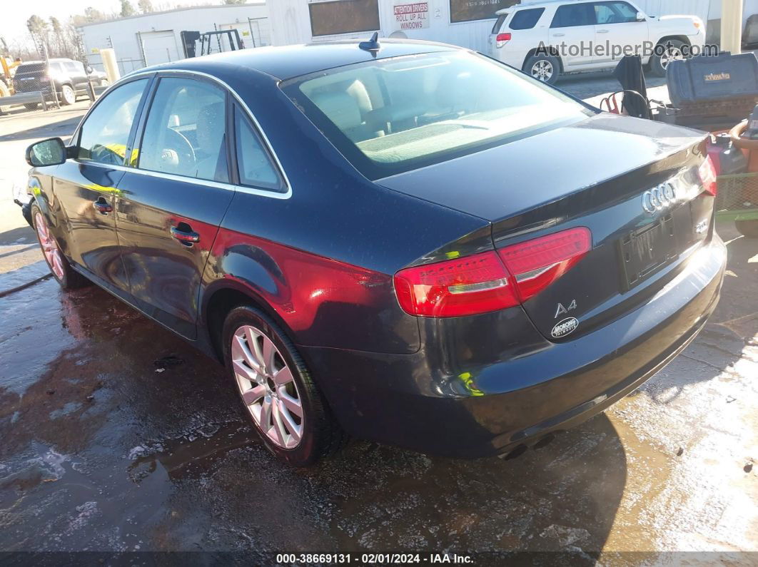 2013 Audi A4 2.0t Premium Черный vin: WAUBFAFLXDN050733