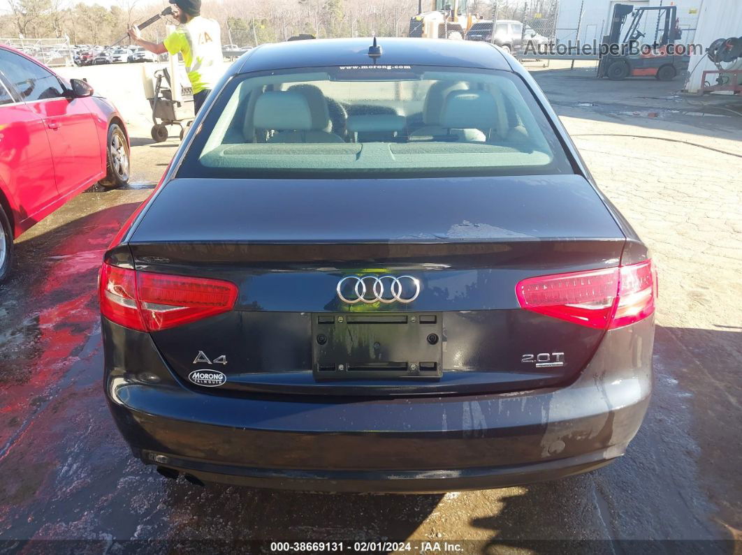 2013 Audi A4 2.0t Premium Черный vin: WAUBFAFLXDN050733