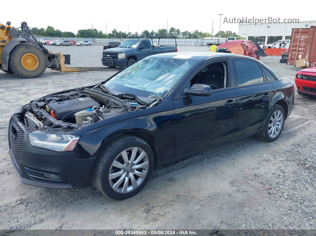 2014 Audi A4 2.0t Premium Black vin: WAUBFAFLXEN004028