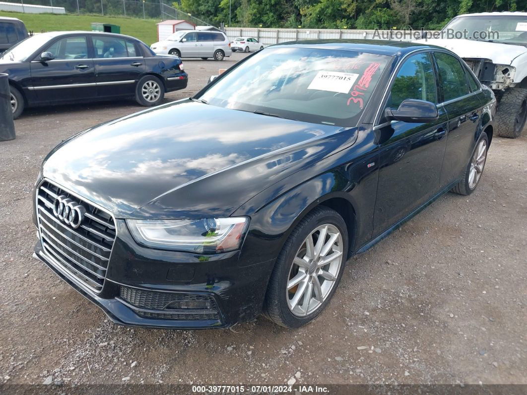 2016 Audi A4 2.0t Premium Black vin: WAUBFAFLXGN005618