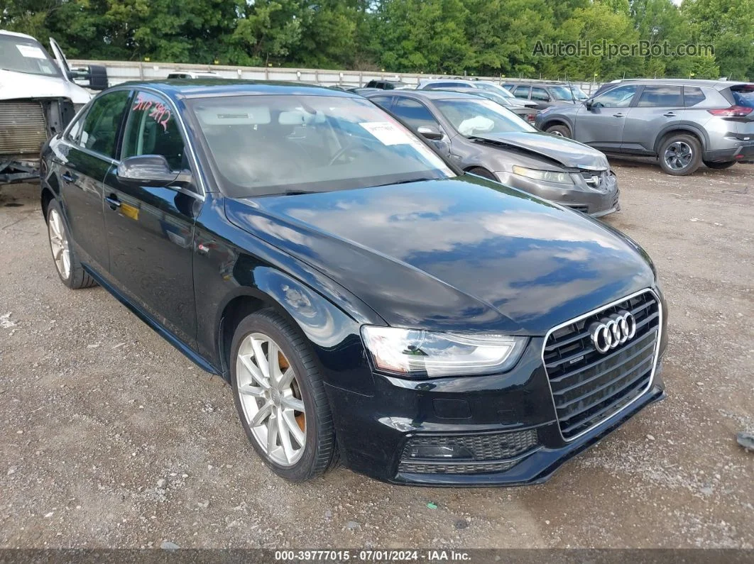 2016 Audi A4 2.0t Premium Black vin: WAUBFAFLXGN005618