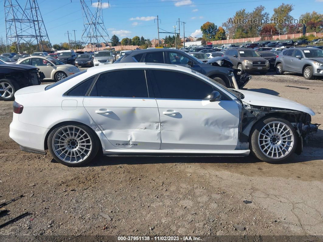 2016 Audi A4 2.0t Premium White vin: WAUBFAFLXGN011368