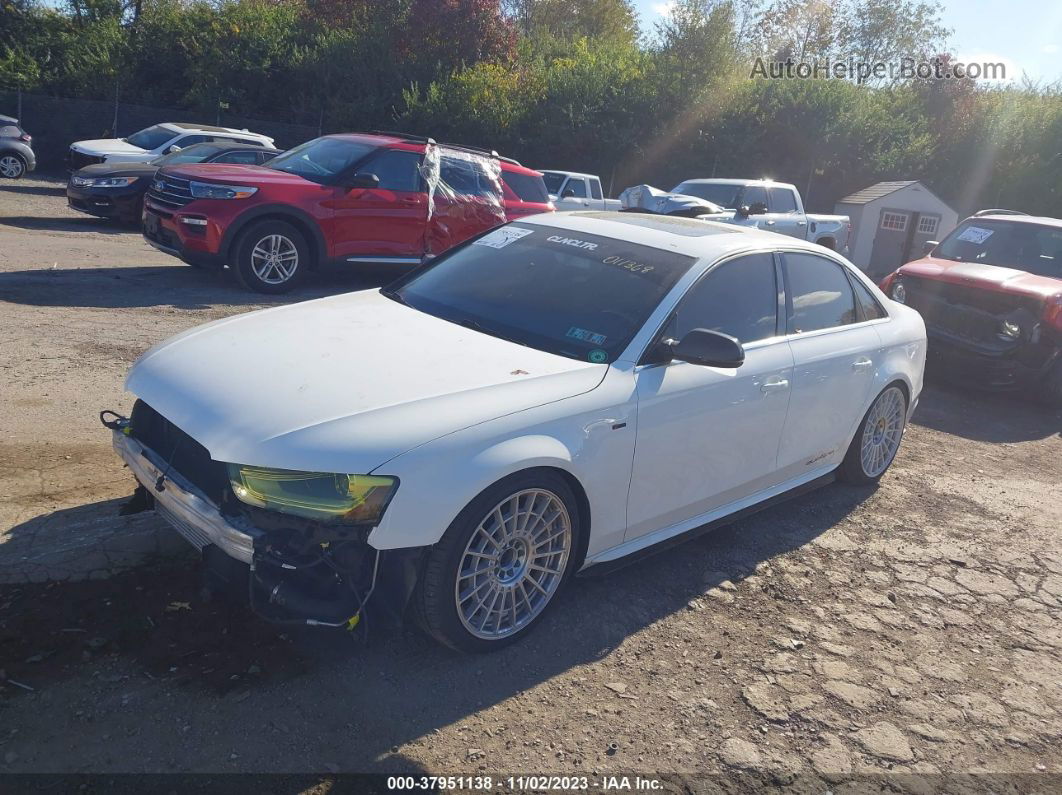 2016 Audi A4 2.0t Premium White vin: WAUBFAFLXGN011368