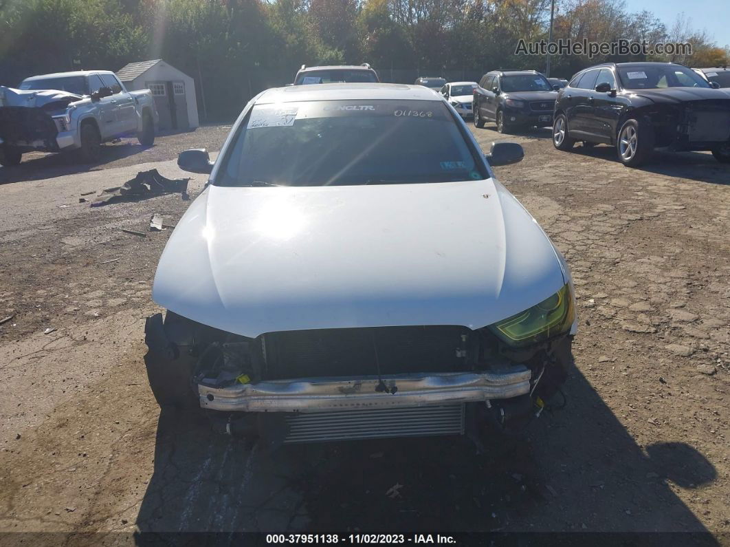 2016 Audi A4 2.0t Premium White vin: WAUBFAFLXGN011368