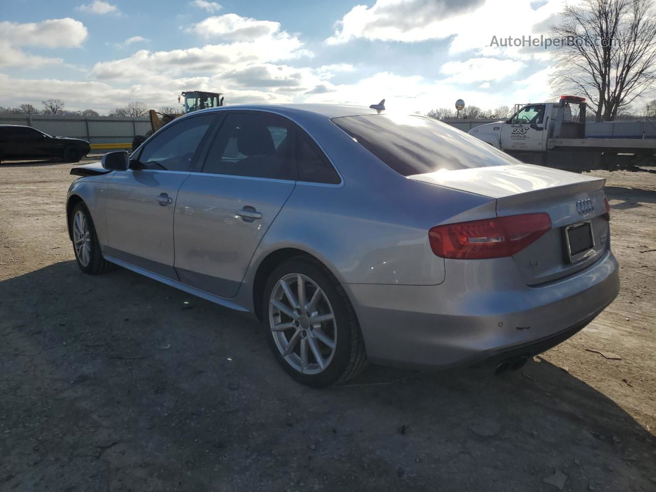 2016 Audi A4 Premium S-line Silver vin: WAUBFAFLXGN015114