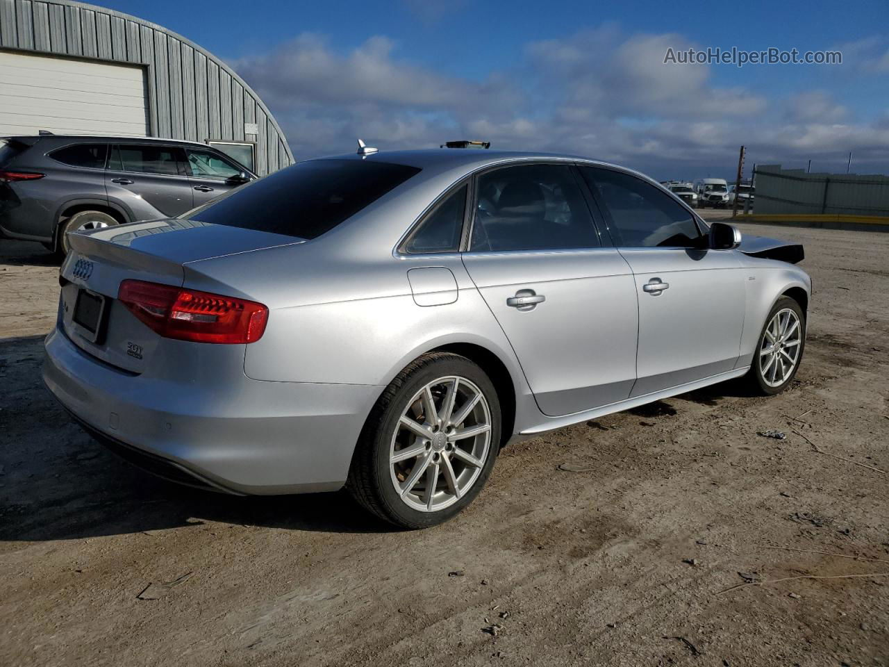 2016 Audi A4 Premium S-line Silver vin: WAUBFAFLXGN015114