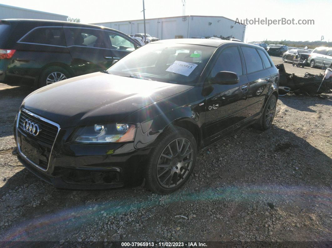 2012 Audi A3 2.0t Premium Black vin: WAUBFAFM6CA020708