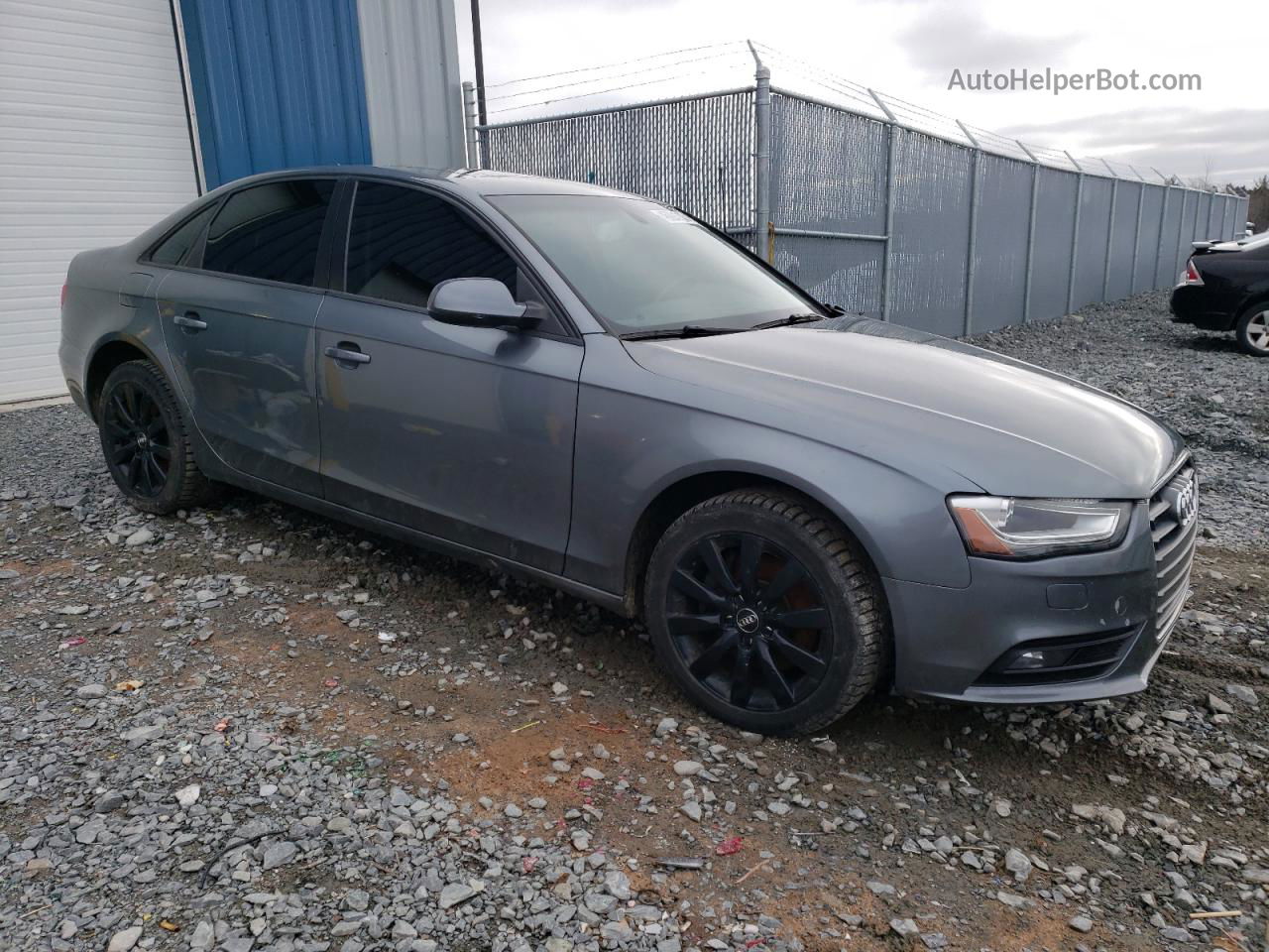 2013 Audi A4 Premium Gray vin: WAUBFCFL1DN005725