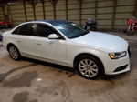 2013 Audi A4 Premium Белый vin: WAUBFCFL4DN026309