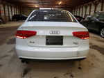 2013 Audi A4 Premium White vin: WAUBFCFL4DN026309