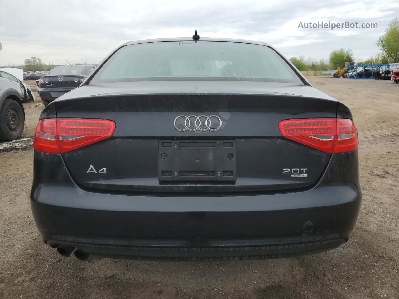 2013 Audi A4 Premium Black vin: WAUBFCFL9DA181848