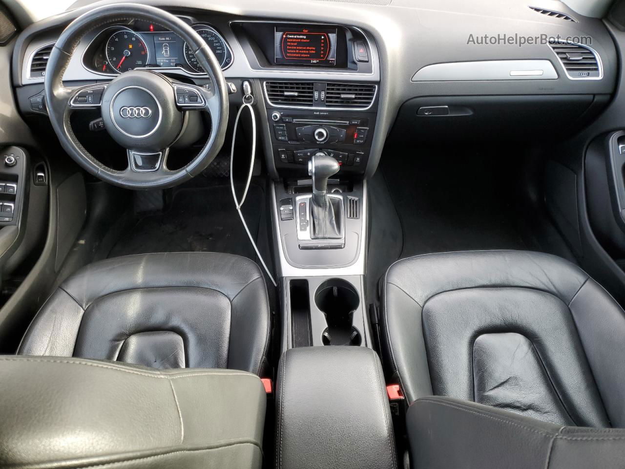 2013 Audi A4 Premium Gray vin: WAUBFCFL9DN027679