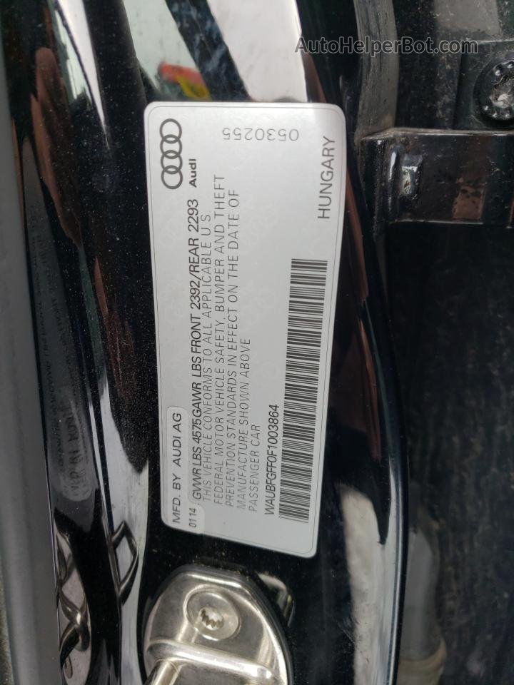2015 Audi A3 Premium Black vin: WAUBFGFF0F1003864