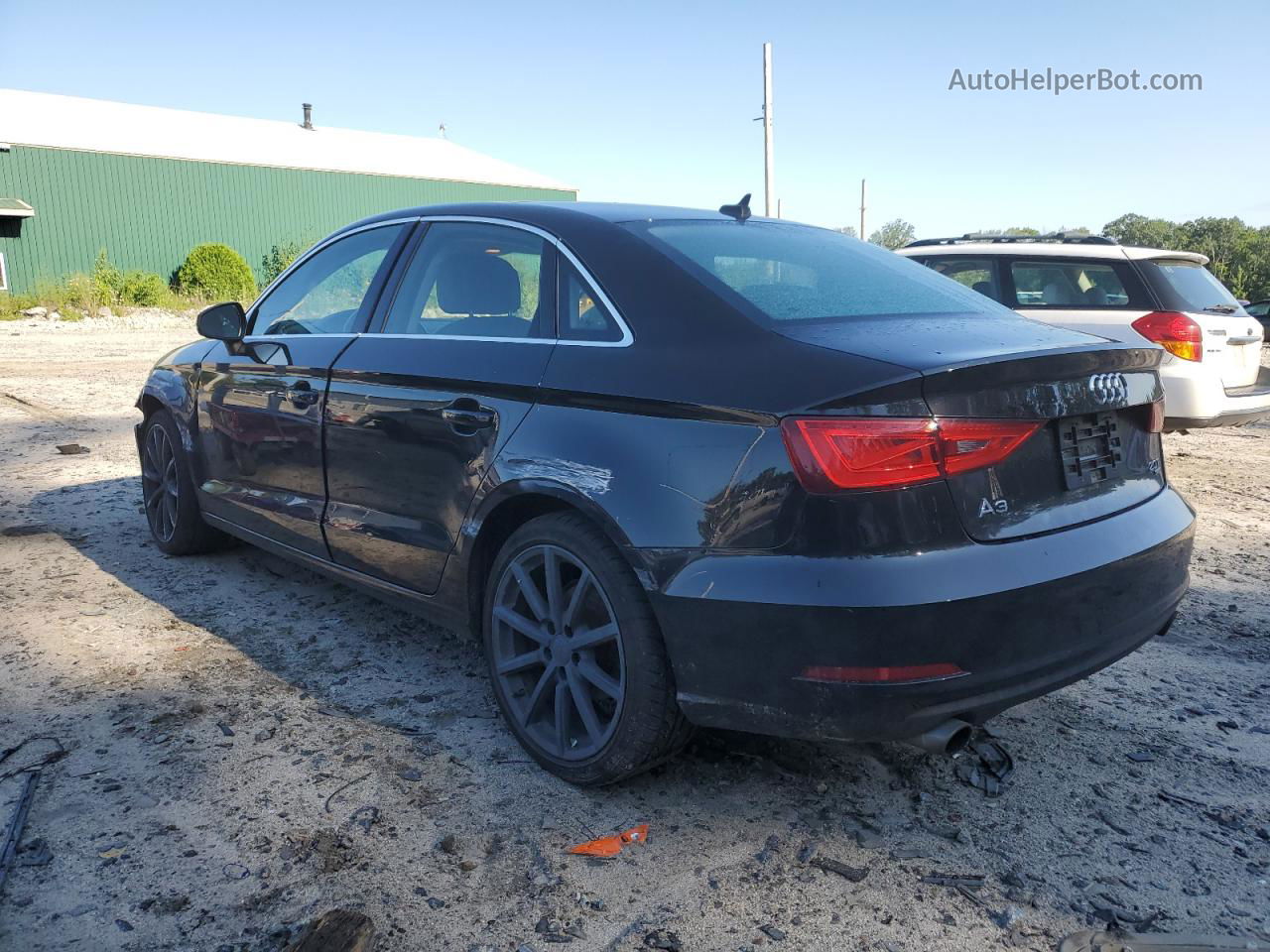 2015 Audi A3 Premium Черный vin: WAUBFGFF0F1056824