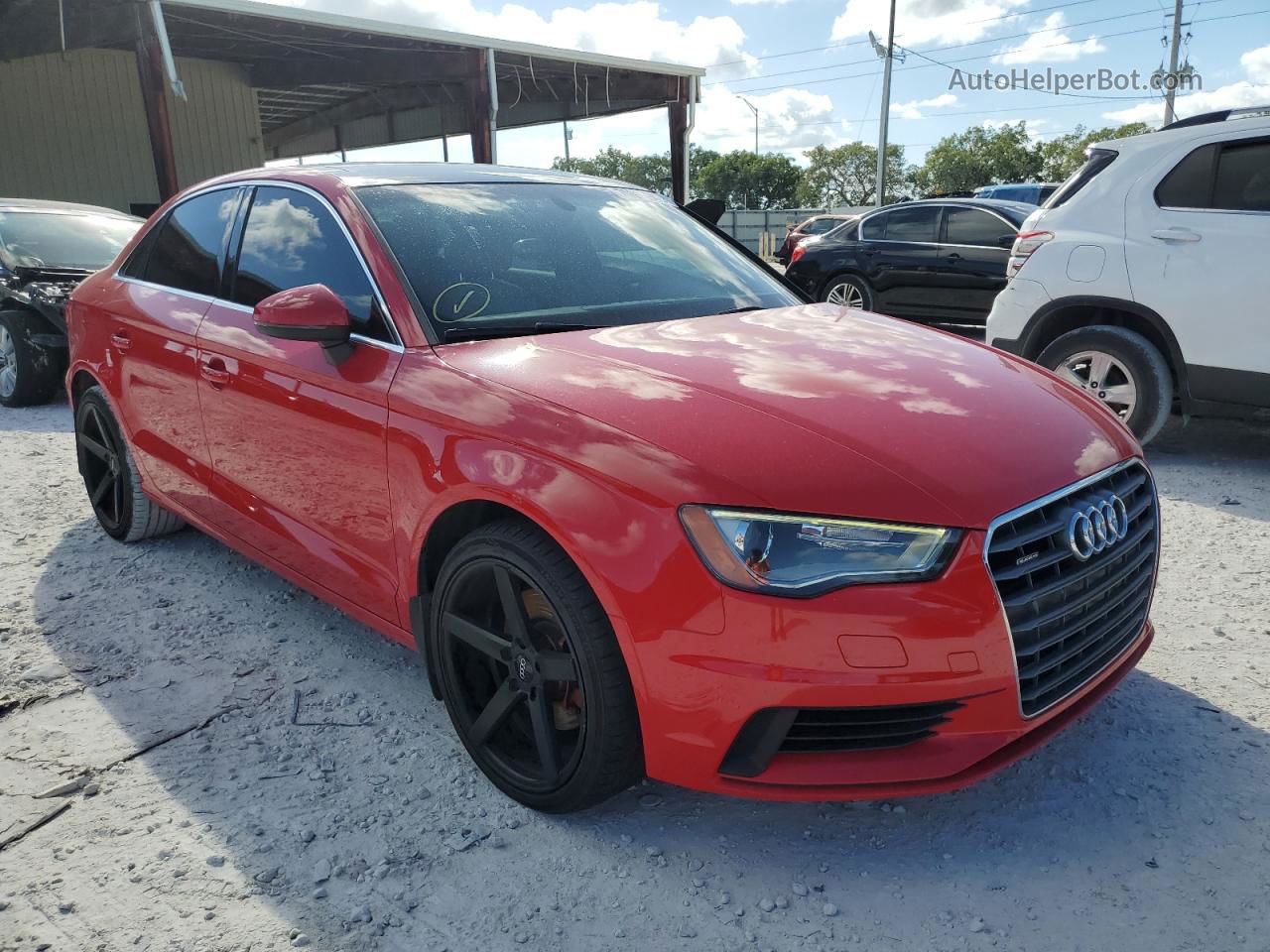 2015 Audi A3 Premium Red vin: WAUBFGFF0F1066012