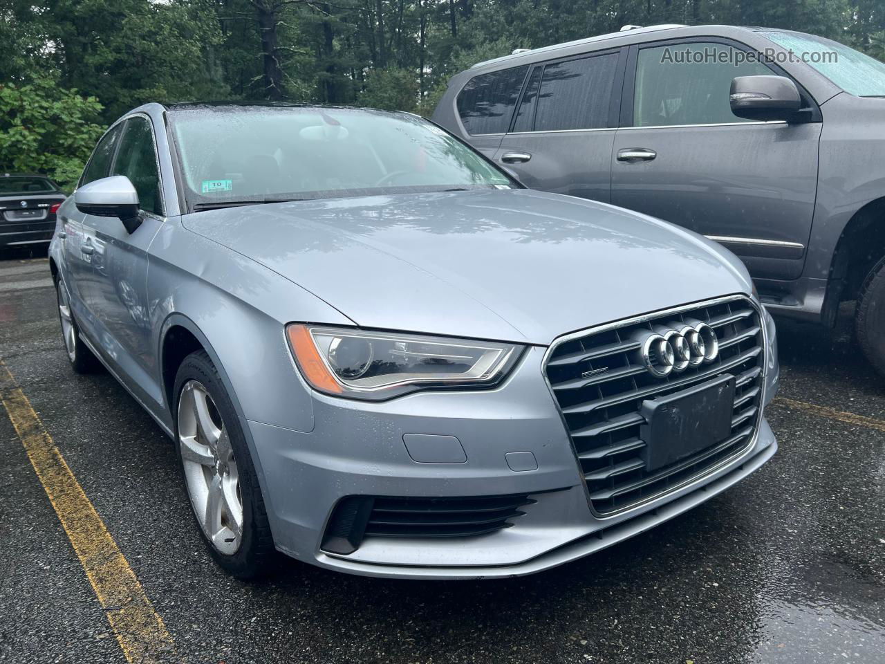 2015 Audi A3 Premium Silver vin: WAUBFGFF0F1074921