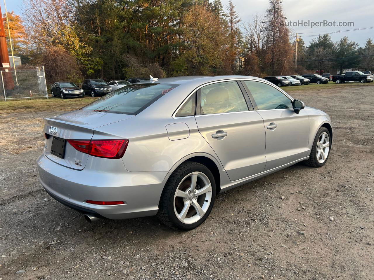 2015 Audi A3 Premium Silver vin: WAUBFGFF0F1074921