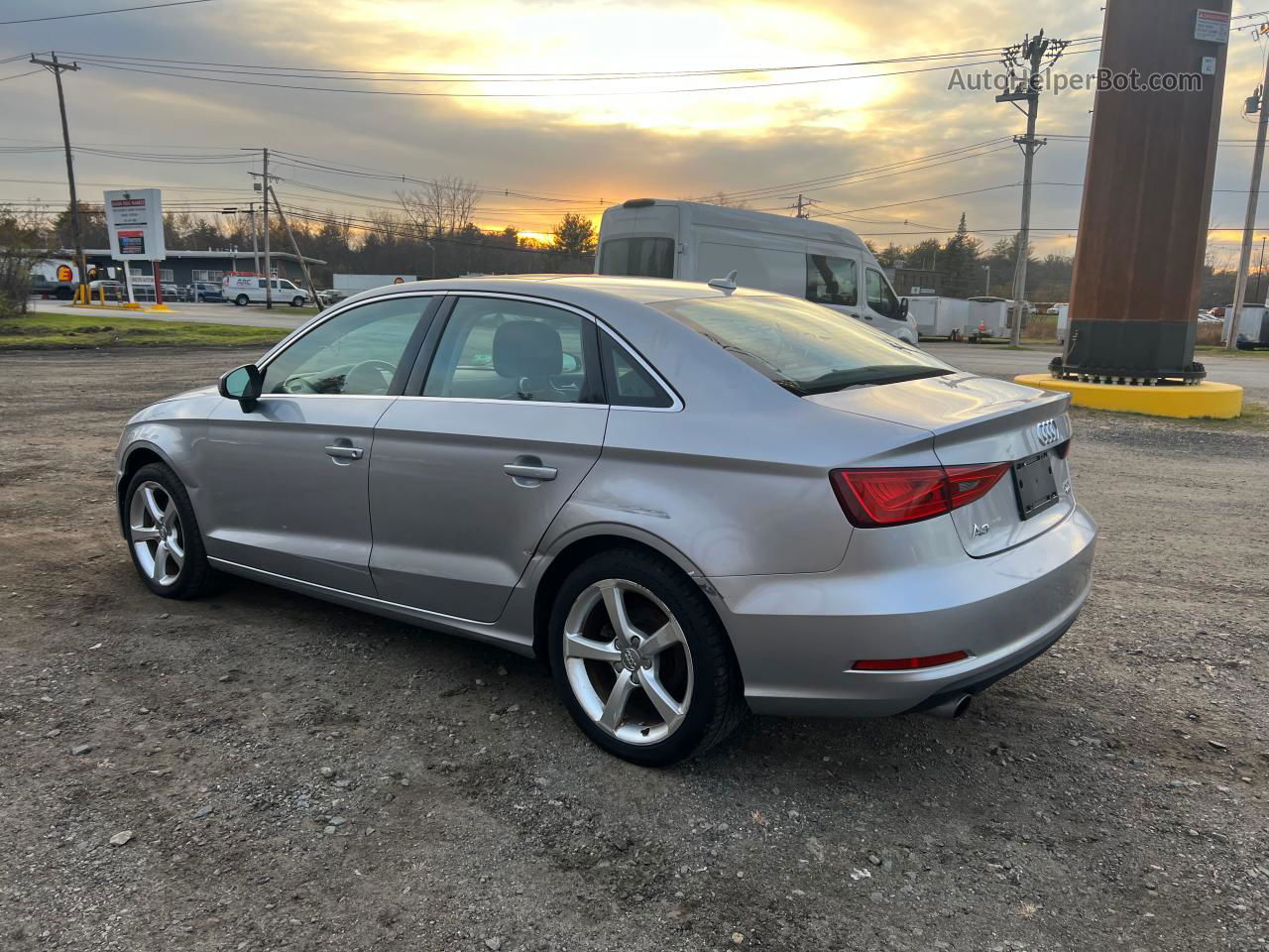 2015 Audi A3 Premium Silver vin: WAUBFGFF0F1074921