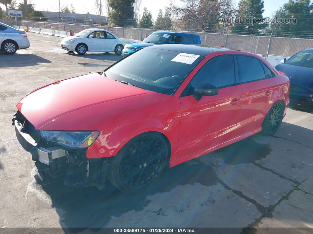 2015 Audi S3 2.0t Premium Plus Red vin: WAUBFGFF0F1075986